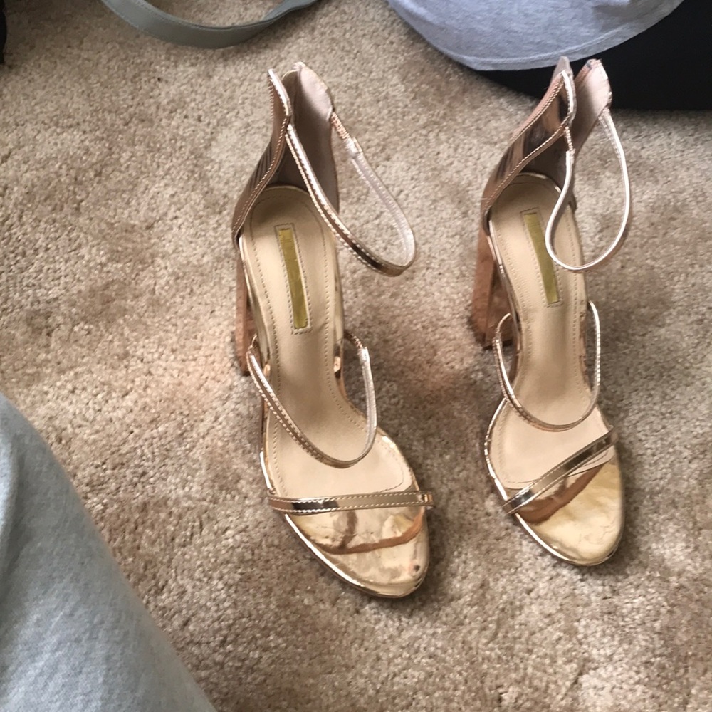 Rose Gold heels